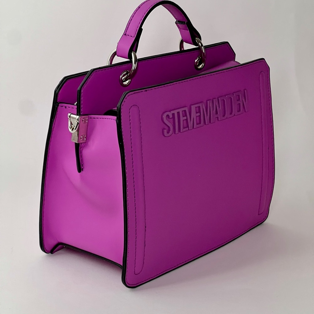 Steve Madden Fuscia Evelyn Crossbody Bag, never used - Picture 3 of 8